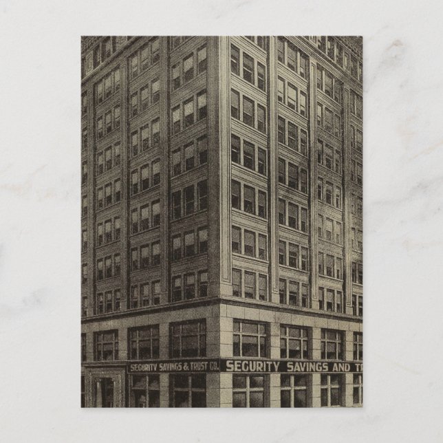 Corbett Bldg, Portland, Oregon Vykort (Framsida)