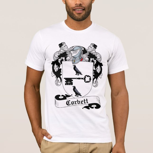Corbett familjvapensköld tee (Framsida)