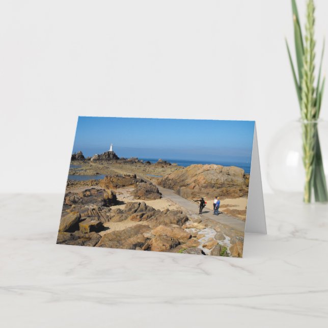 Corbiere fyr helgkort (Framsida)