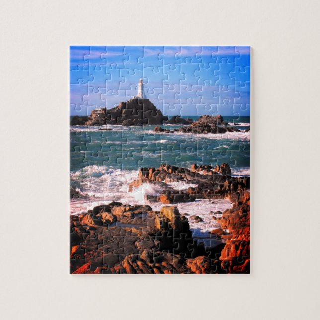 Corbiere fyr Jersey Pussel (Vertikal)