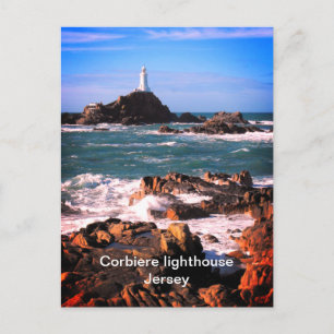 Corbiere fyr Jersey Vykort