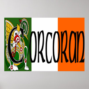 Corcoran Celtic draketryck Poster