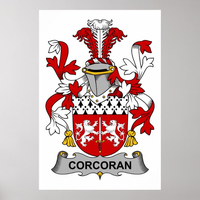 Corcoran Family Crest Poster (Framsidan)