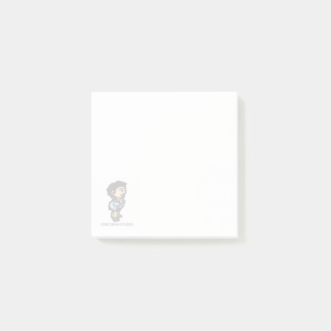 Corcoran Studio Post It Notes 3"x3" Post-it Block (Framsida)