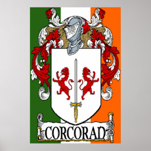Corcoran vapensköldtryck poster