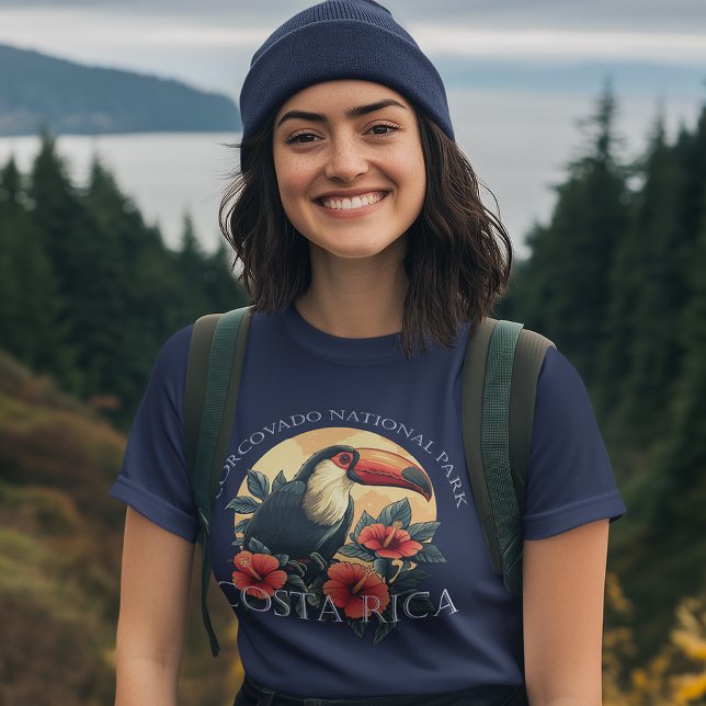 Corcovado Costa Rica Toucan T Shirt (Skapare uppladdad)