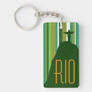 Corcovado Jesus Kristus Rio Nyckelring