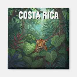 Corcovado nationalpark Costa Rica Jaguar Magnet