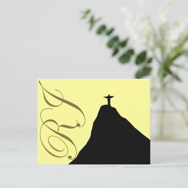 Corcovado - RJ - Brasil Vykort (Stående Fram)