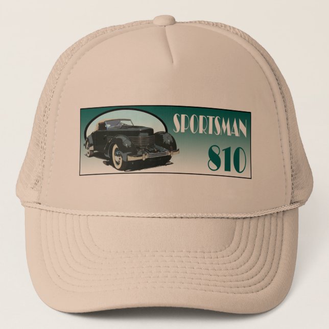 Cord 810 Sportsman Truckerkeps (Framsida)
