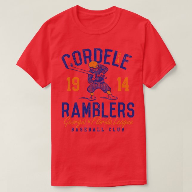 Cordele Ramblers T Shirt (Design framsida)