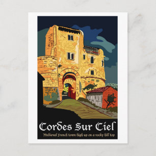 Cordes Sur Ciel Vykort