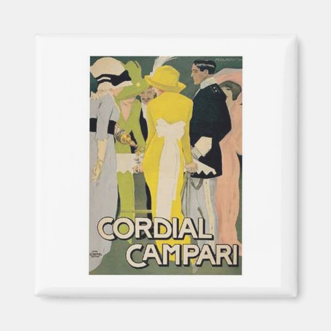Cordial Campari 2 Magnet (Framsidan)