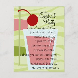 Cordial Cocktail! Inbjudningar