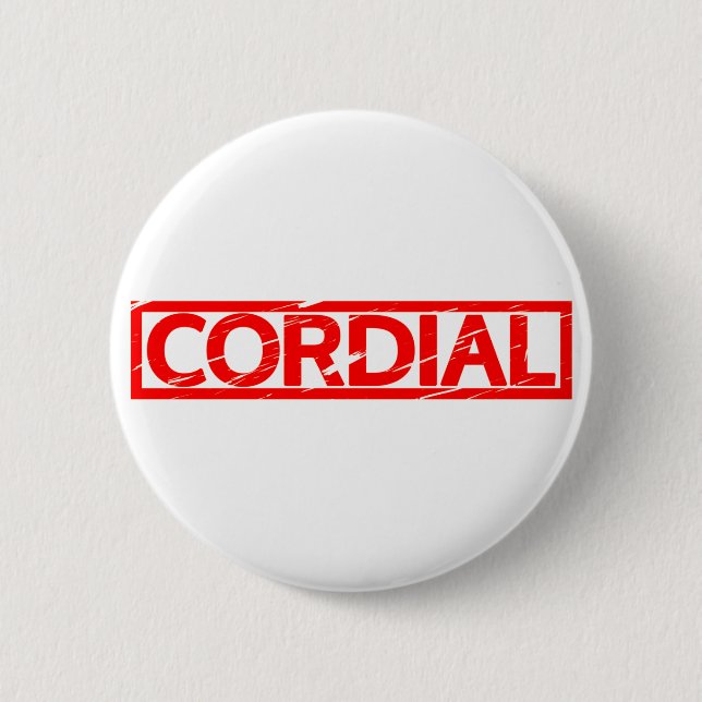 Cordial Frimärke Knapp (Framsida)