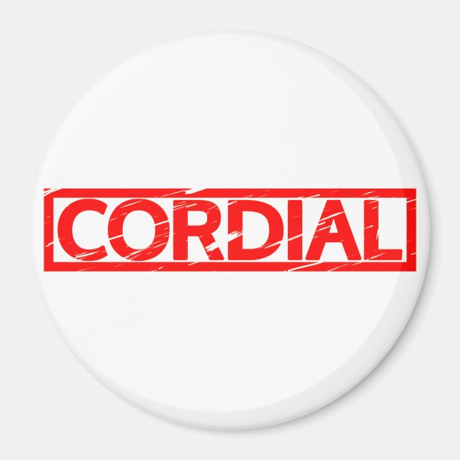 Cordial Frimärke Magnet (Framsidan)