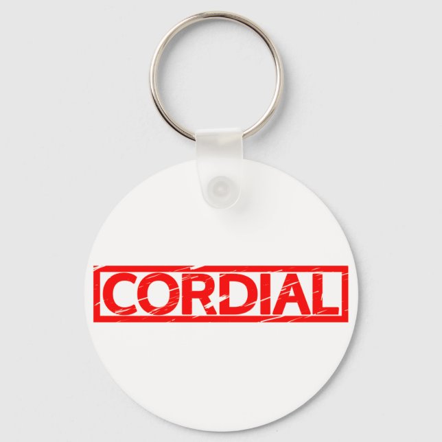 Cordial Frimärke Nyckelring (Framsida)