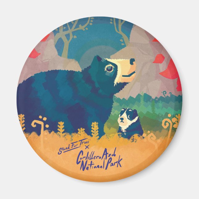 Cordillera Azul Magnet (Framsidan)