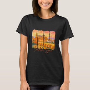 Cordo Spanien Reser Penseldrag Cordo Souvenir T Shirt