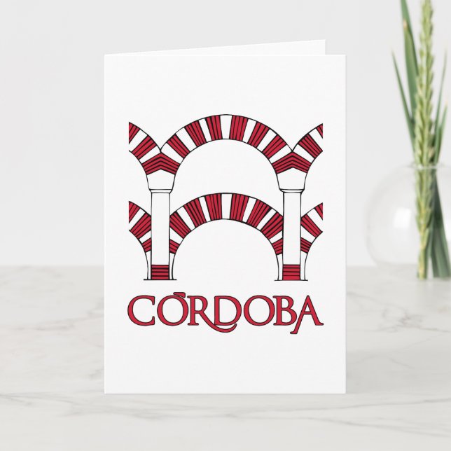Cordoba 1 tack kort (Framsida)