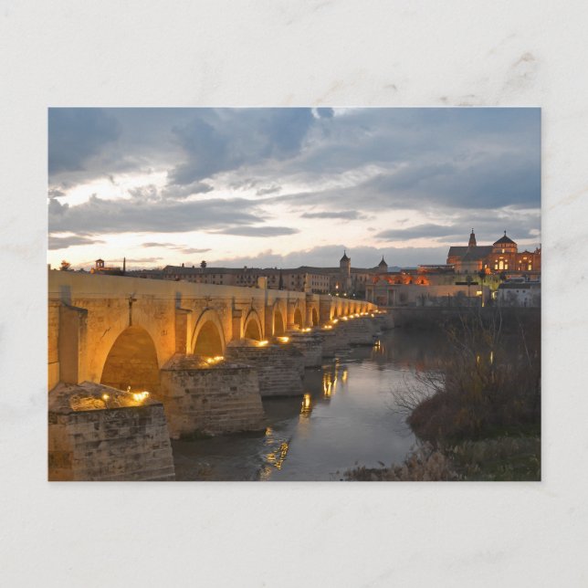 Cordoba City Sunset Vykort (Framsida)