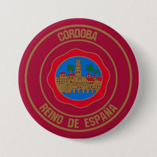 Córdoba Round Emblem Knapp
