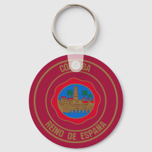 Córdoba Round Emblem Nyckelring