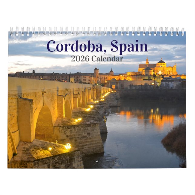 Cordoba Spain 2026 Calendar Kalender (Omslag)