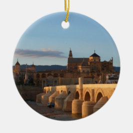 Cordoba, Spanien Julgransprydnad Keramik
