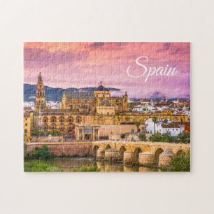 Cordoba, Spanien Vackra Sunset View Pussel