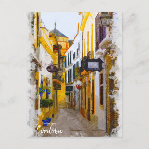 Cordoba Street - Spain Postcard Vykort