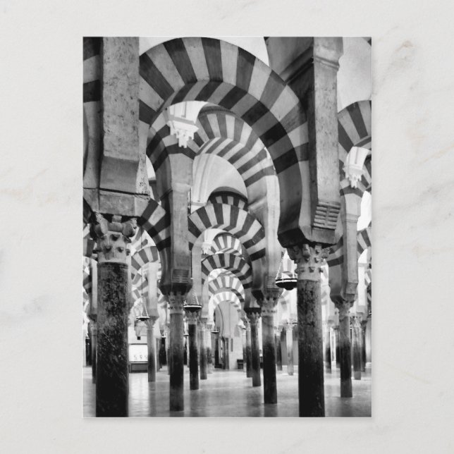 Cordobas Underbara moské Vykort (Framsida)