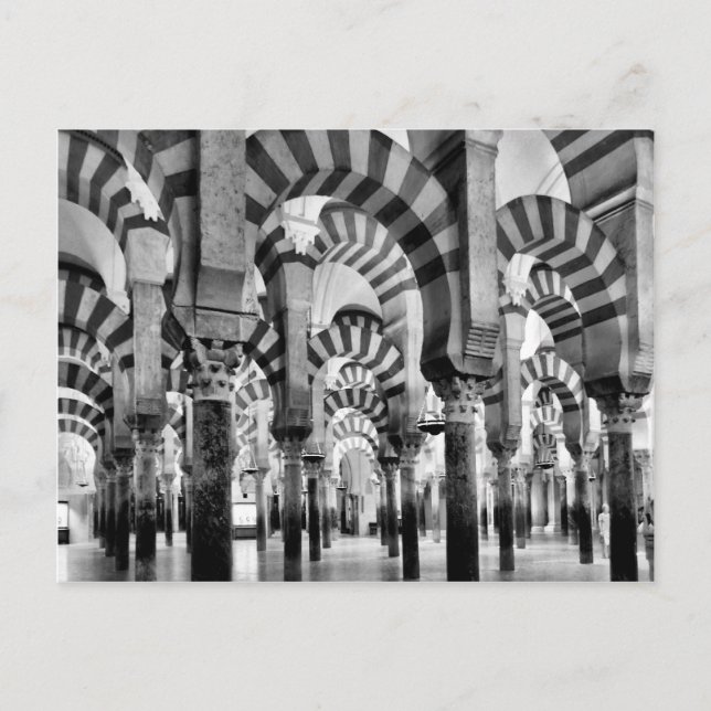 Cordobas Underbara moské Vykort (Framsida)