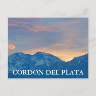 Cordon Del Plata Vykort