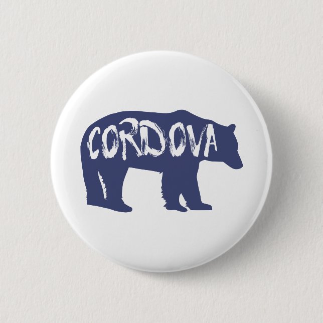 Cordova Alaska Bear Knapp (Framsida)