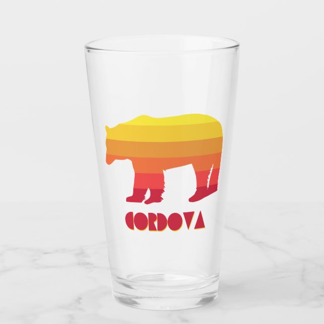 Cordova Alaska Rainbow Bear Glaskopp (Framsida)