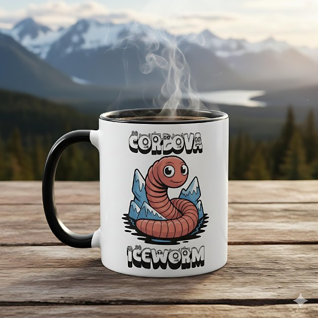 Cordova Iceworm Alaska Cryptid Mugg (Skapare uppladdad)
