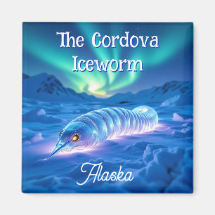 Cordova Iceworm Alaska Kryptid Myt Magnet