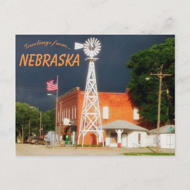 Cordova Nebraska Vykort (Framsida)