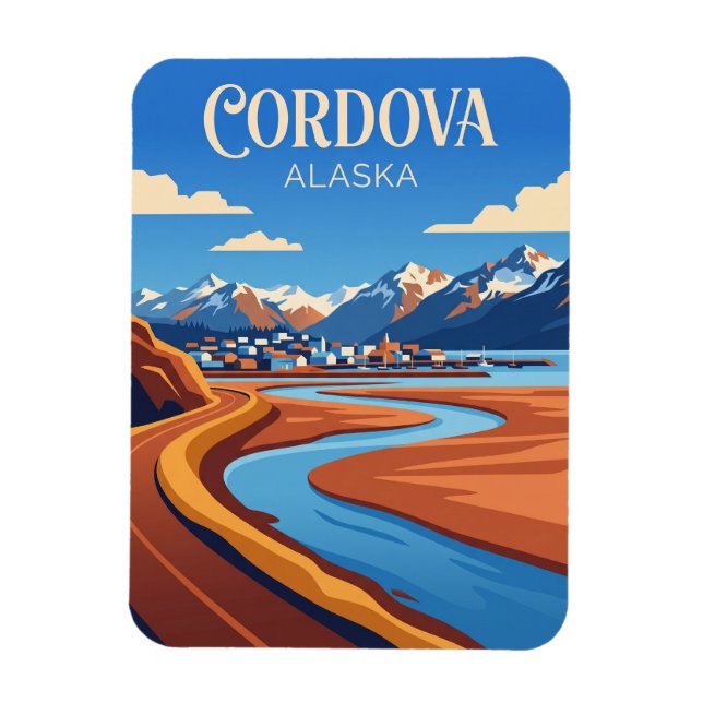 Cordova USA Magnet (Vertikal)