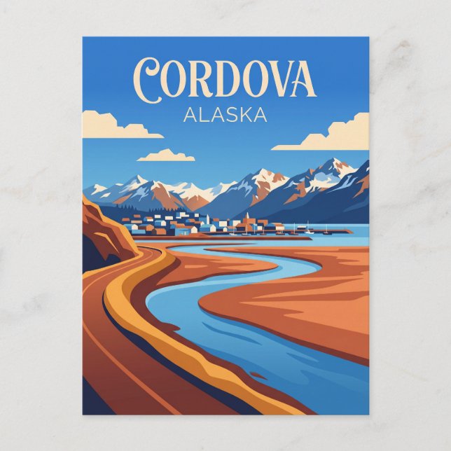 Cordova USA Vykort (Framsida)