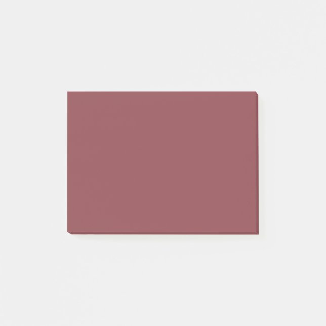 Cordovan Solid Färg Post-it Block (Framsida)