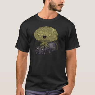 Cordyceps svamp - svart myra t-shirt