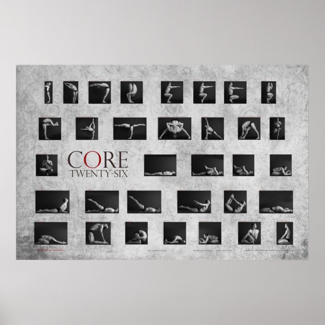 Core 26 Yoga Poster (Framsidan)