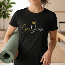 Core Queen Pilates T-shirt - Träningscitat