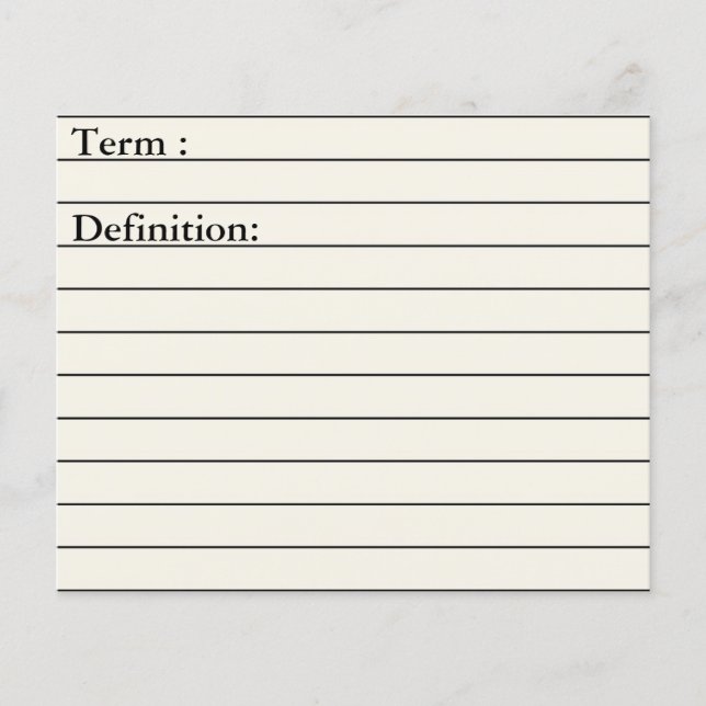 Core Subjekt Flashcards for Academic Planners (Framsida)