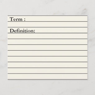 Core Subjekt Flashcards for Academic Planners