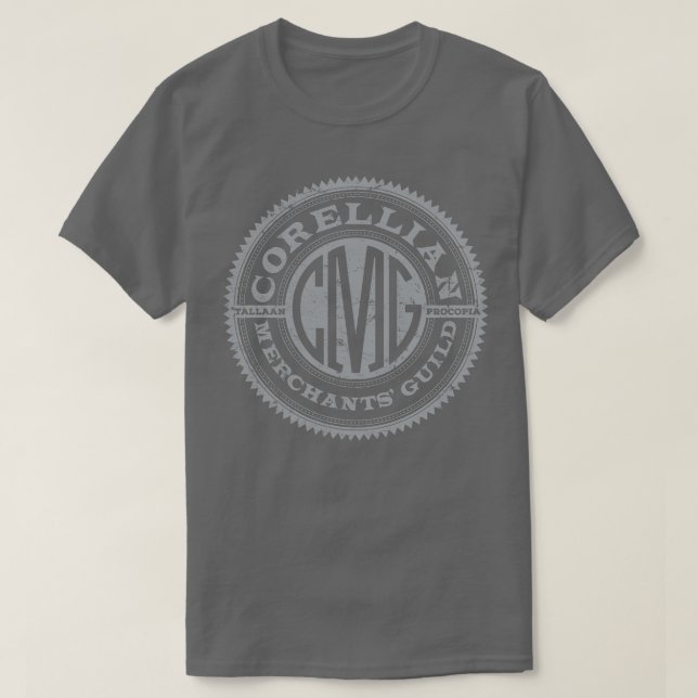 Corellian Merchants Guild T Shirt (Design framsida)
