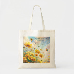 Coreopsis & Citat Tygkasse