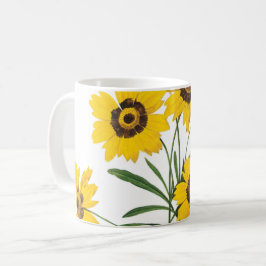 Coreopsis (Coreopsis elegans) av Redouté Kaffemugg